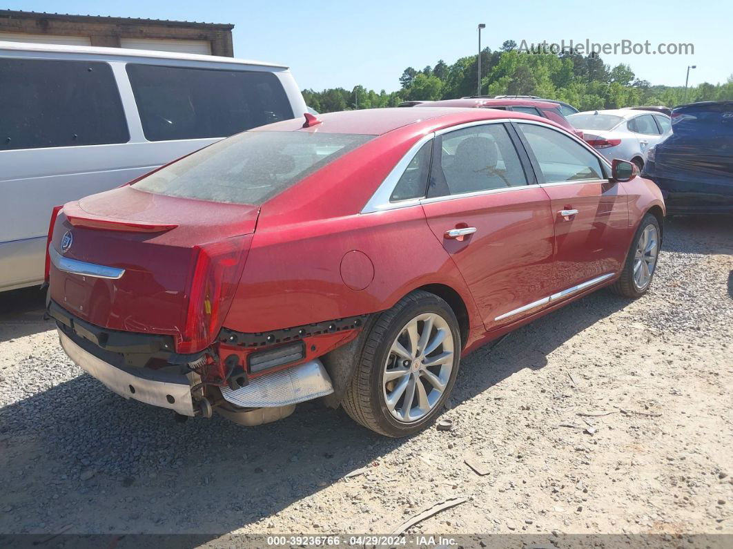 2013 Cadillac Xts Luxury Красный vin: 2G61P5S36D9112384