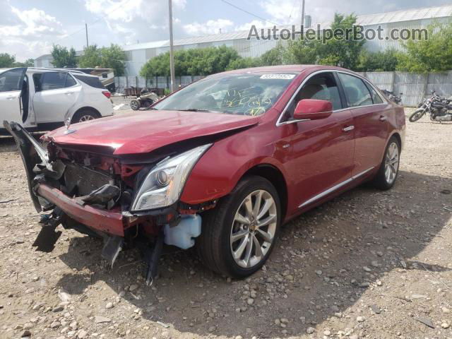 2013 Cadillac Xts Luxury Collection Maroon vin: 2G61P5S36D9121750