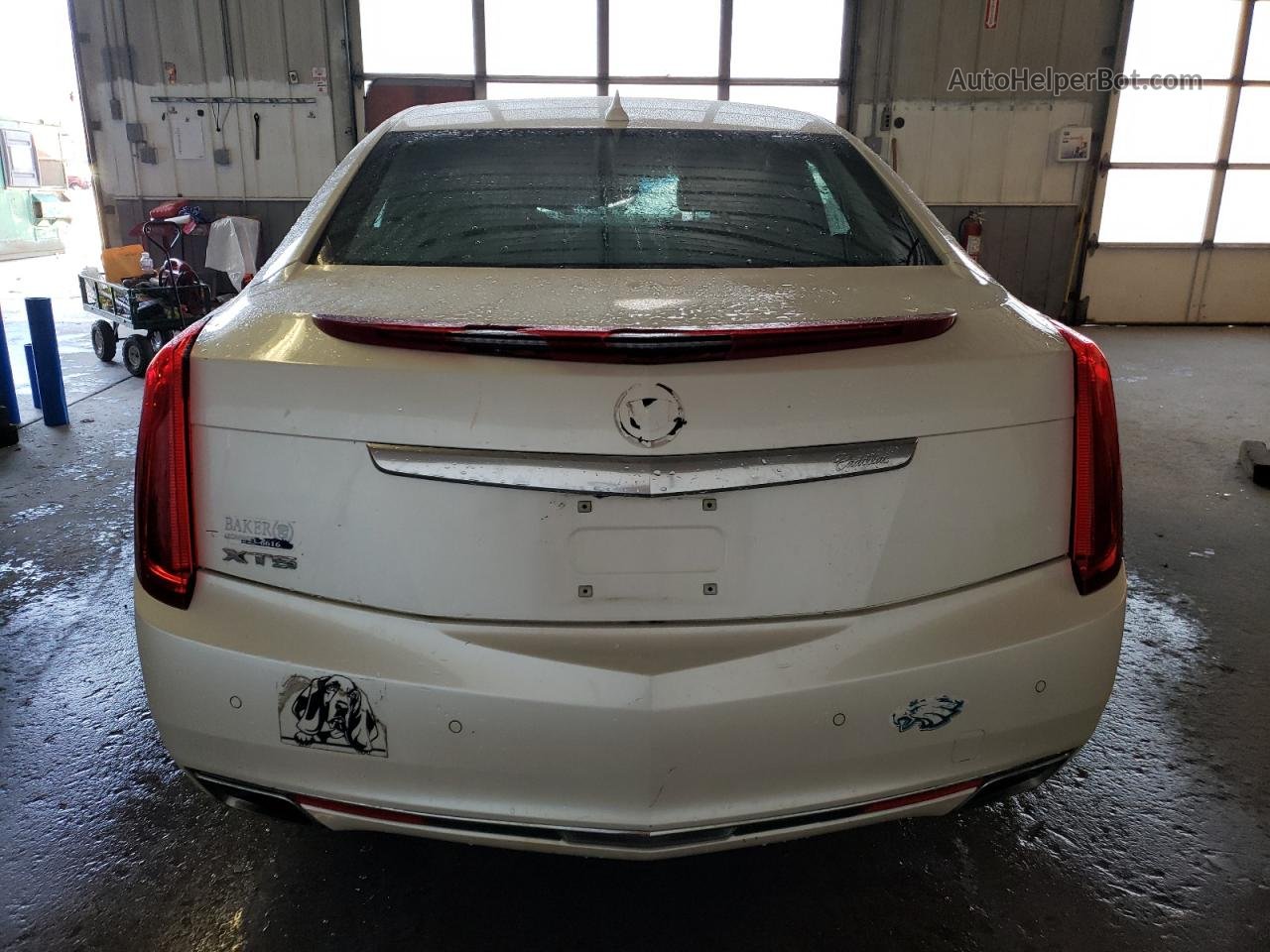 2013 Cadillac Xts Luxury Collection Cream vin: 2G61P5S36D9134563