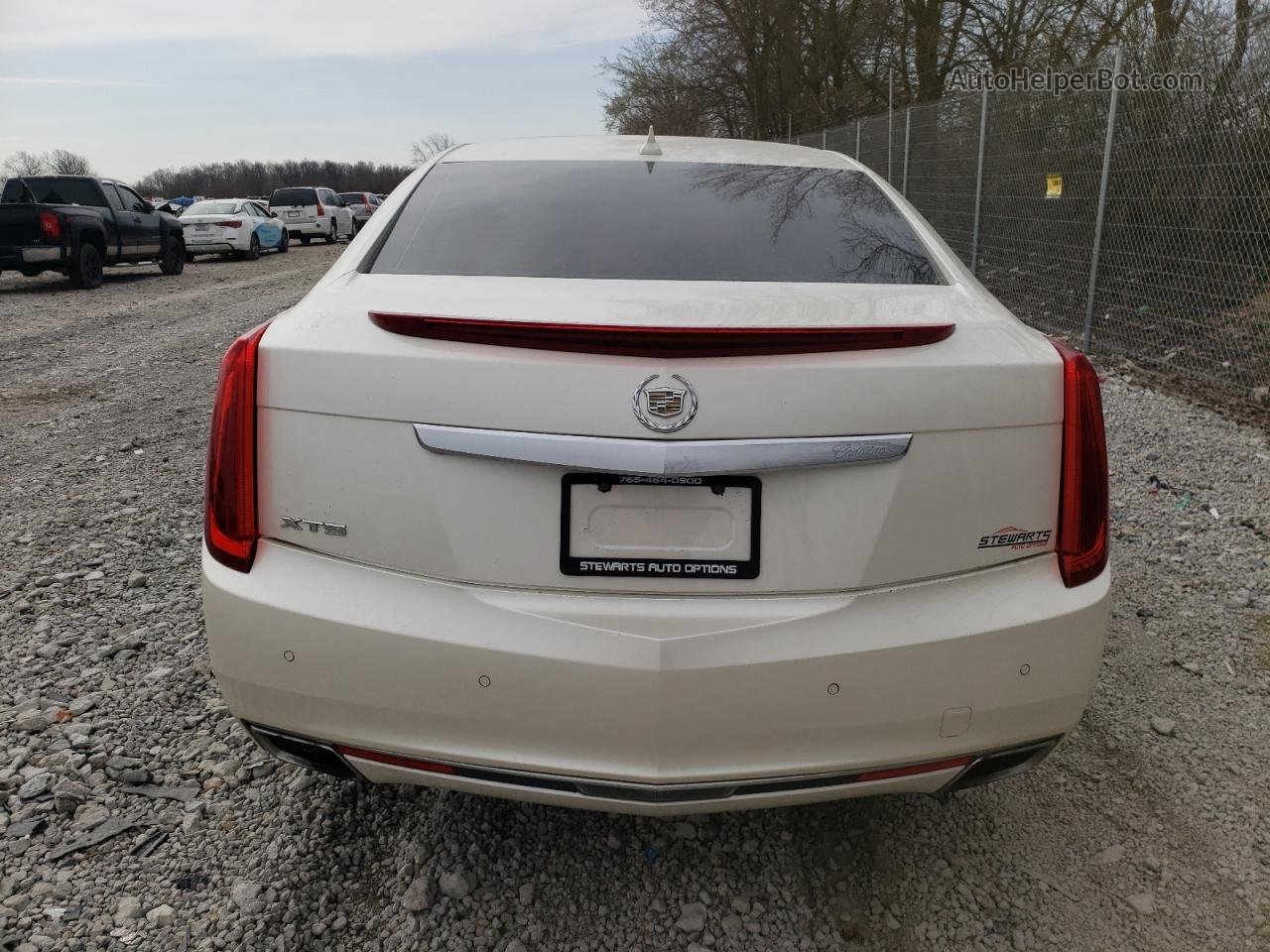 2013 Cadillac Xts Luxury Collection Cream vin: 2G61P5S36D9139035