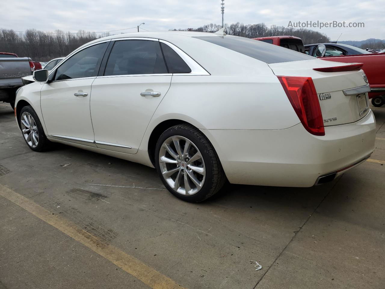 2013 Cadillac Xts Luxury Collection Бежевый vin: 2G61P5S36D9149547