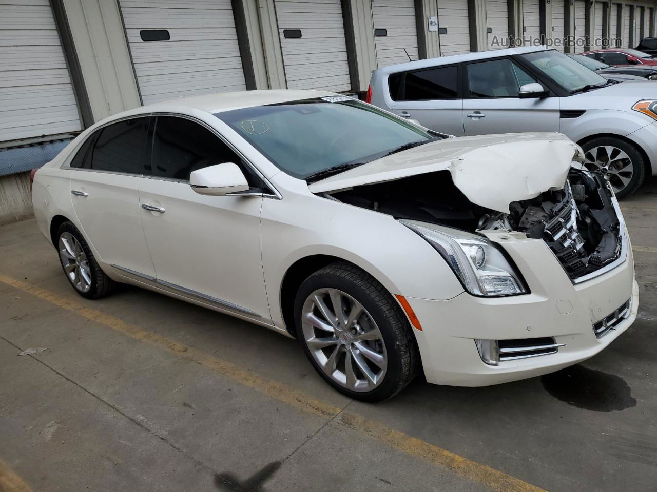 2013 Cadillac Xts Luxury Collection Бежевый vin: 2G61P5S36D9149547