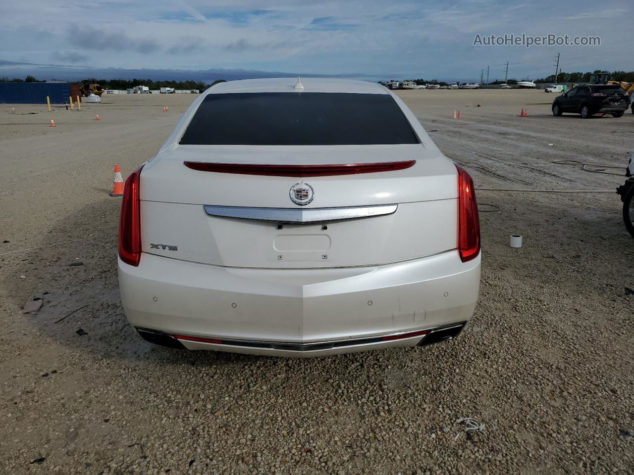 2013 Cadillac Xts Luxury Collection Белый vin: 2G61P5S36D9156031