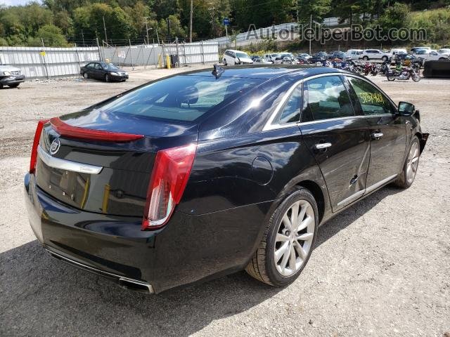 2013 Cadillac Xts Luxury Collection Black vin: 2G61P5S36D9157602