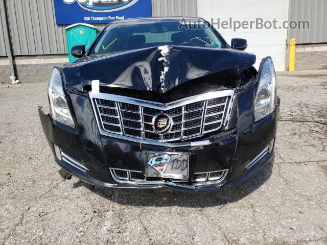 2013 Cadillac Xts Luxury Collection Black vin: 2G61P5S36D9157602