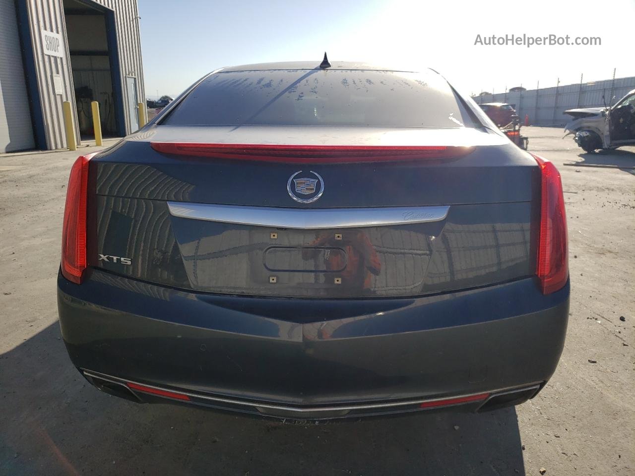 2013 Cadillac Xts Luxury Collection Blue vin: 2G61P5S36D9160838