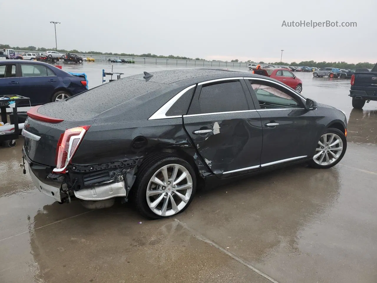 2013 Cadillac Xts Luxury Collection Черный vin: 2G61P5S36D9162802