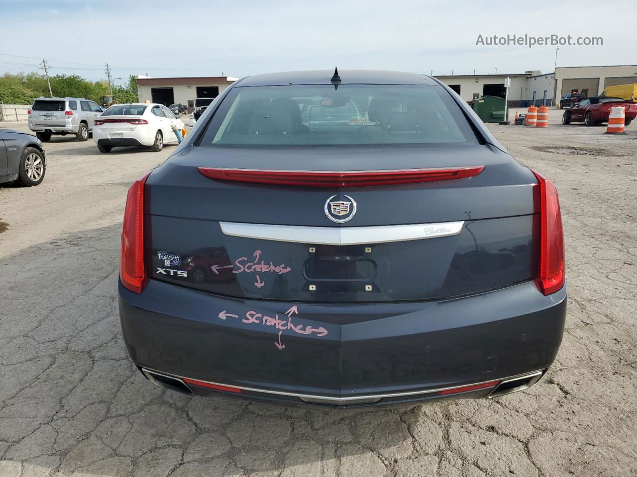 2013 Cadillac Xts Luxury Collection Черный vin: 2G61P5S36D9173007