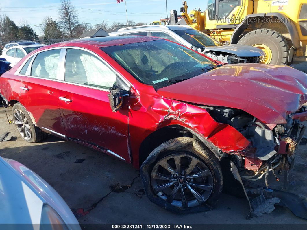 2013 Cadillac Xts Luxury Red vin: 2G61P5S36D9209133