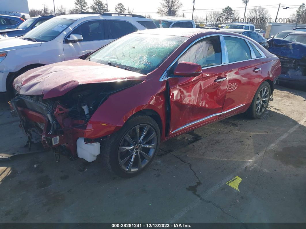 2013 Cadillac Xts Luxury Red vin: 2G61P5S36D9209133