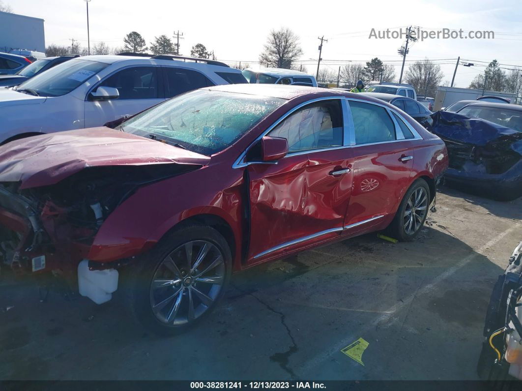 2013 Cadillac Xts Luxury Red vin: 2G61P5S36D9209133