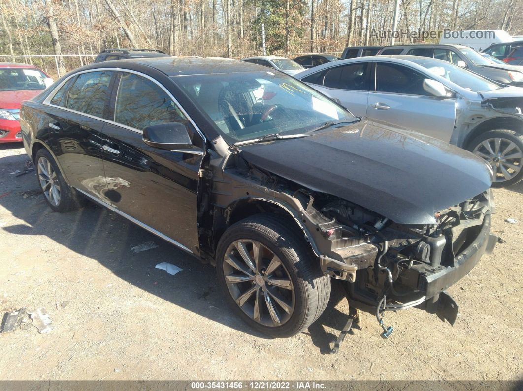 2013 Cadillac Xts Luxury Black vin: 2G61P5S36D9214459