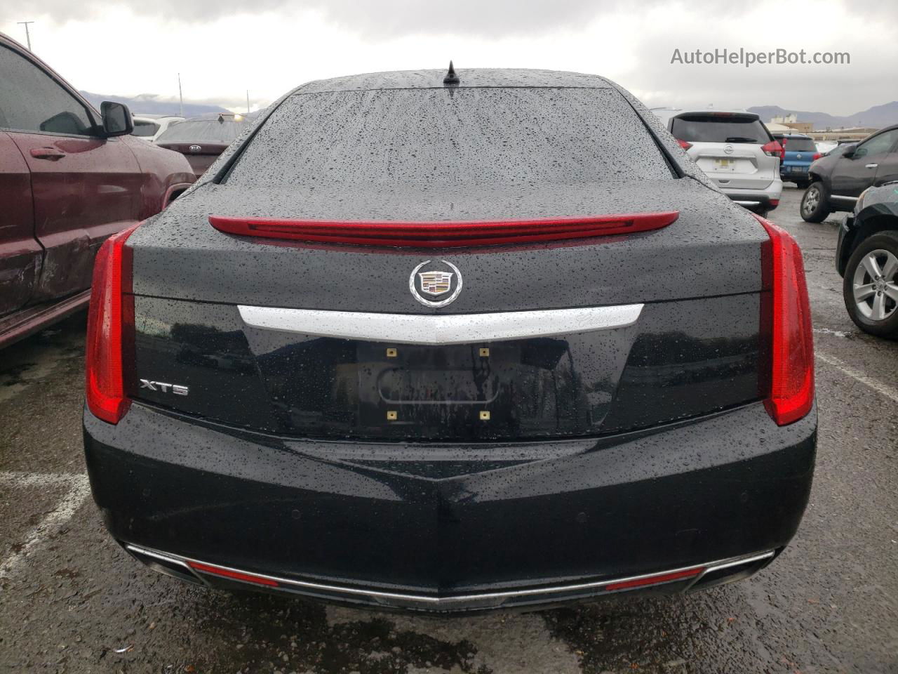 2013 Cadillac Xts Luxury Collection Черный vin: 2G61P5S36D9222724