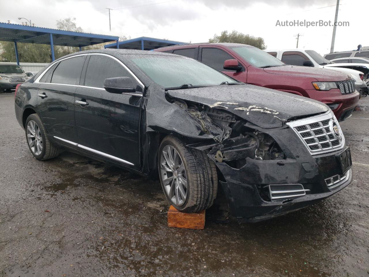 2013 Cadillac Xts Luxury Collection Черный vin: 2G61P5S36D9222724