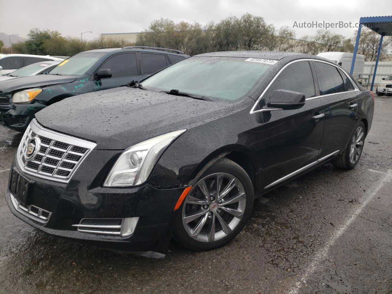 2013 Cadillac Xts Luxury Collection Черный vin: 2G61P5S36D9222724