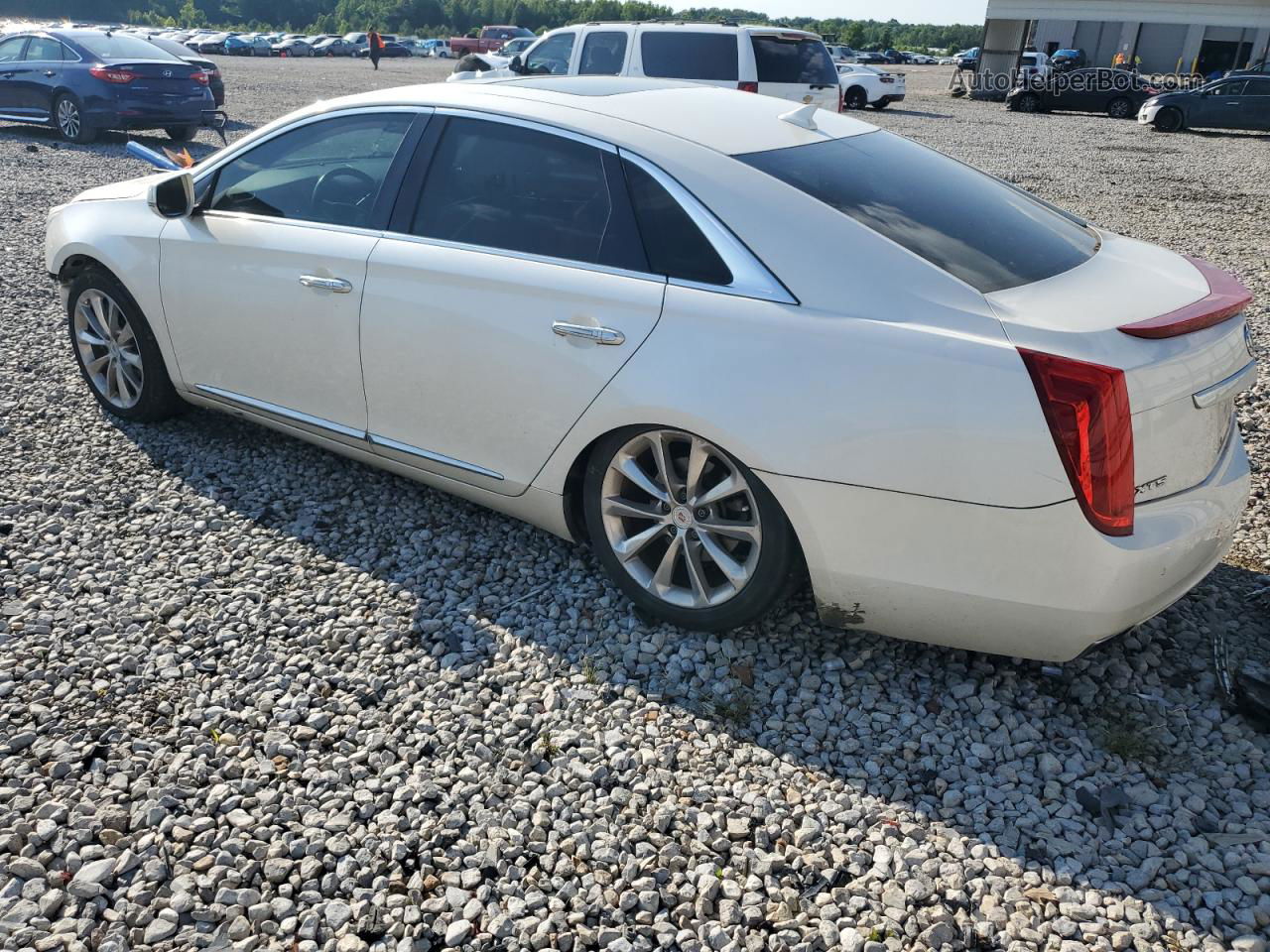 2013 Cadillac Xts Luxury Collection Белый vin: 2G61P5S37D9100454