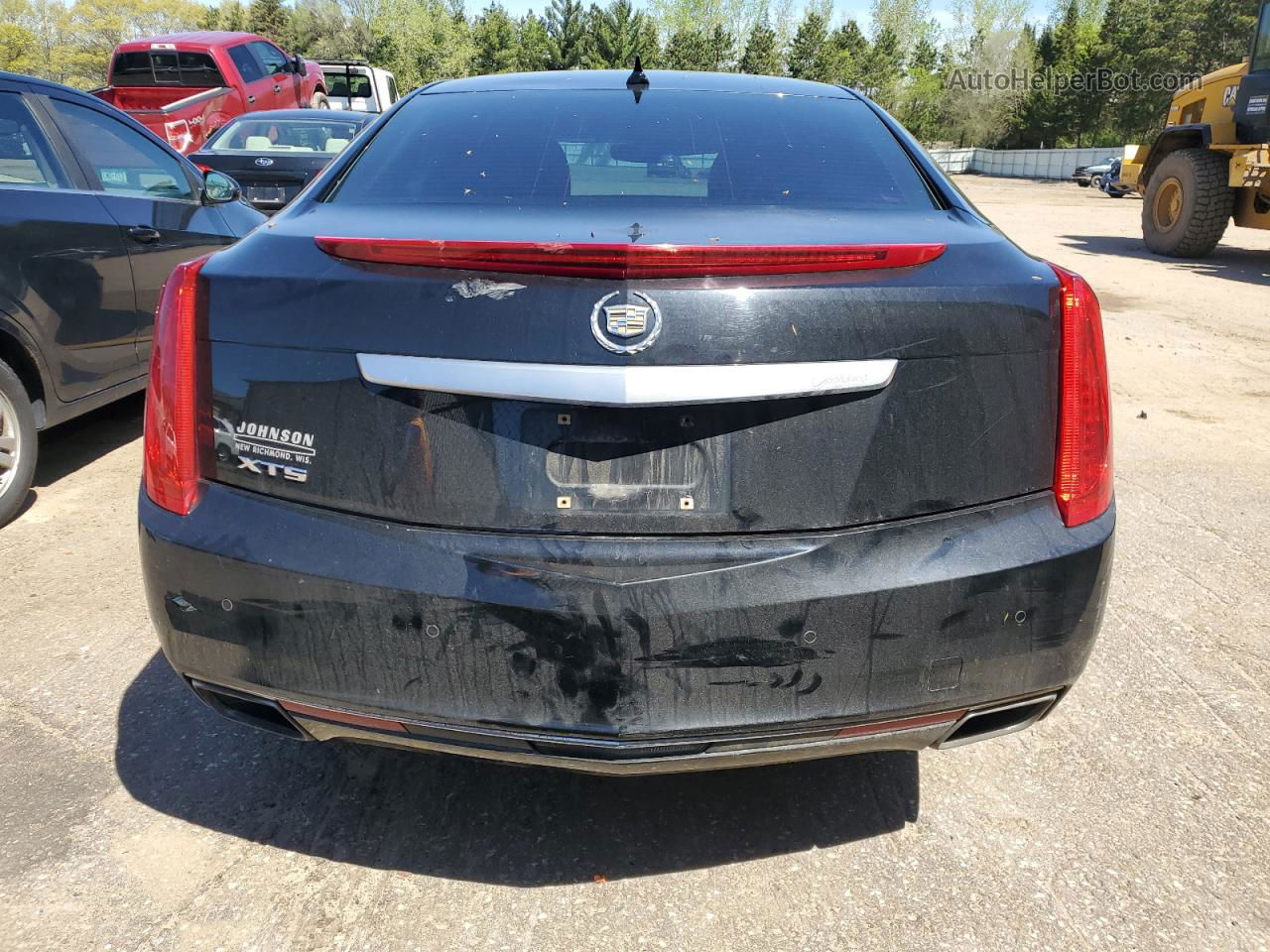 2013 Cadillac Xts Luxury Collection Black vin: 2G61P5S37D9101264