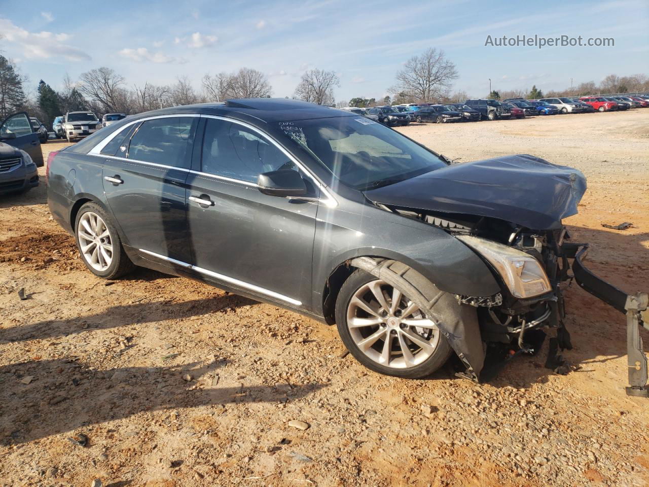 2013 Cadillac Xts Luxury Collection Черный vin: 2G61P5S37D9106352