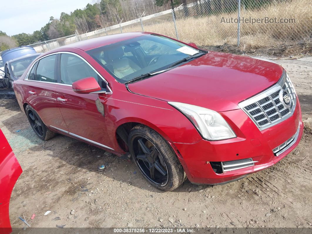 2013 Cadillac Xts Luxury Red vin: 2G61P5S37D9119926