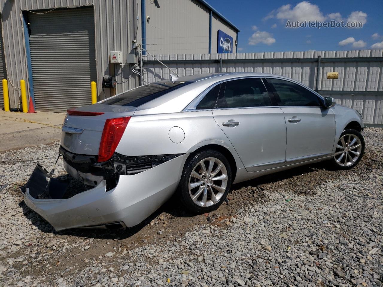 2013 Cadillac Xts Luxury Collection Silver vin: 2G61P5S37D9134569