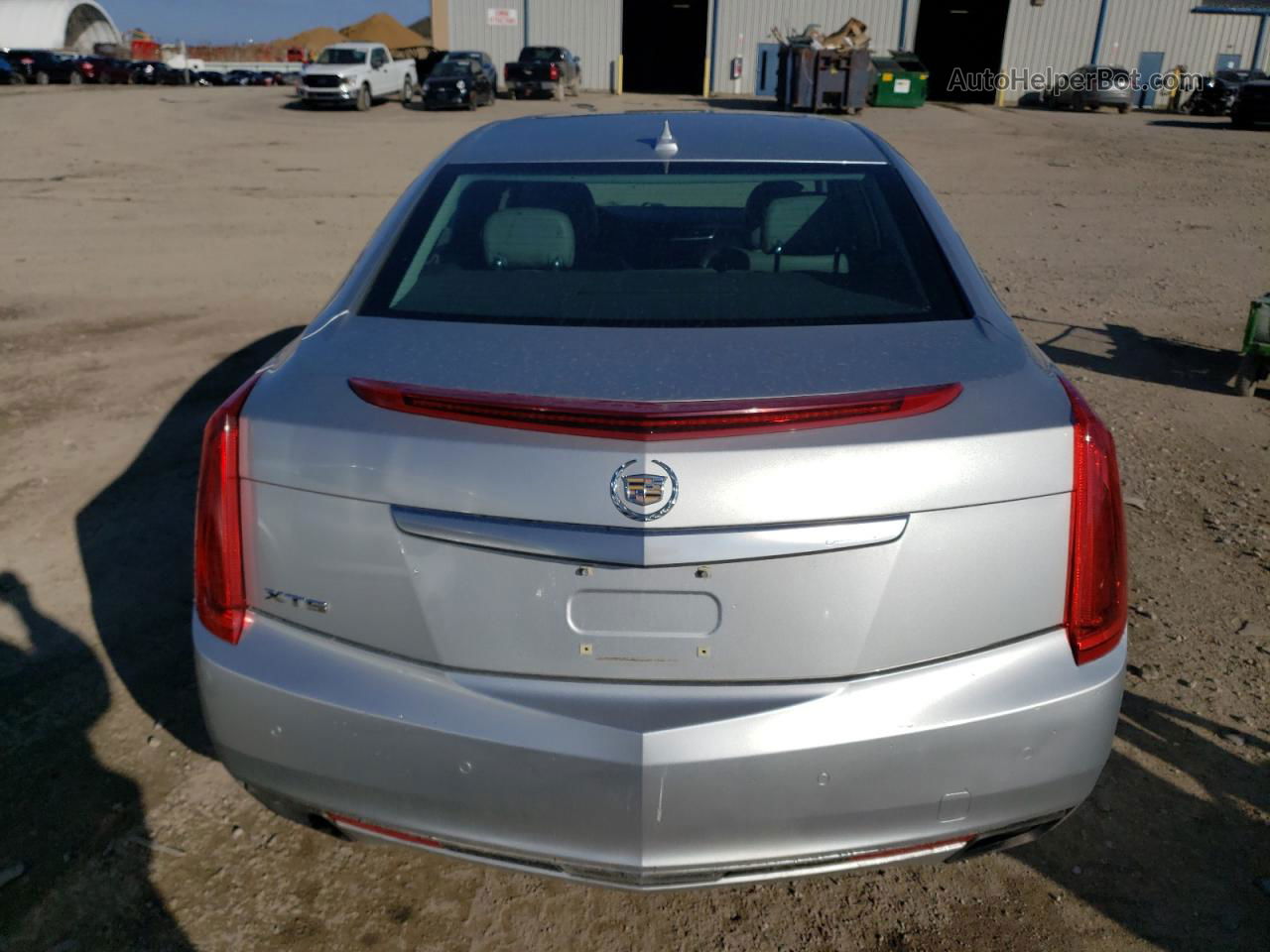 2013 Cadillac Xts Luxury Collection Silver vin: 2G61P5S37D9158483