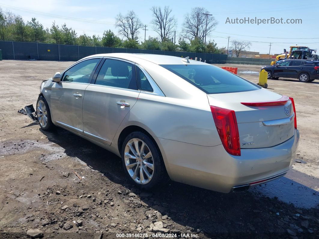 2013 Cadillac Xts Luxury Beige vin: 2G61P5S38D9120129