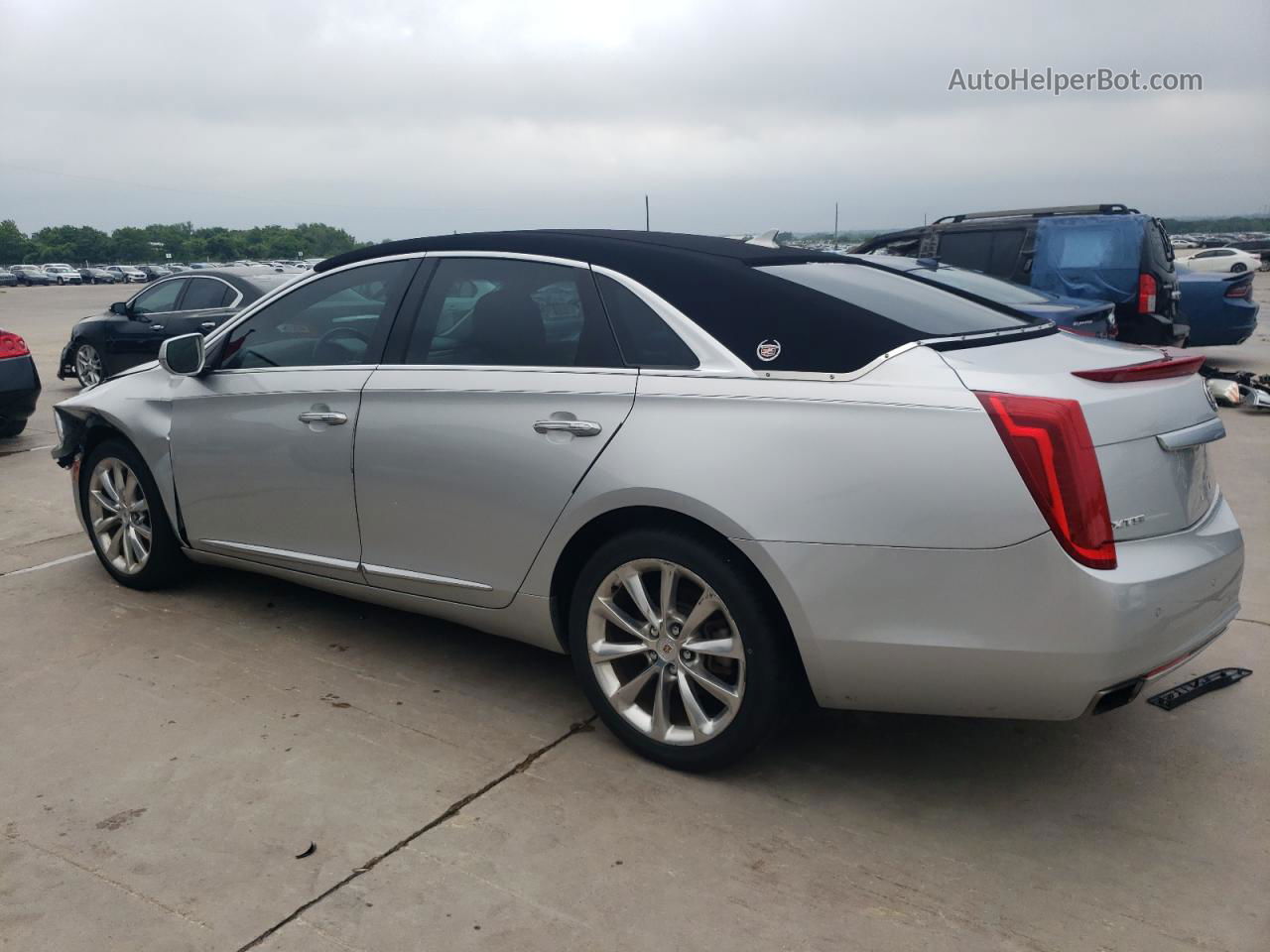 2013 Cadillac Xts Luxury Collection Серебряный vin: 2G61P5S38D9152353