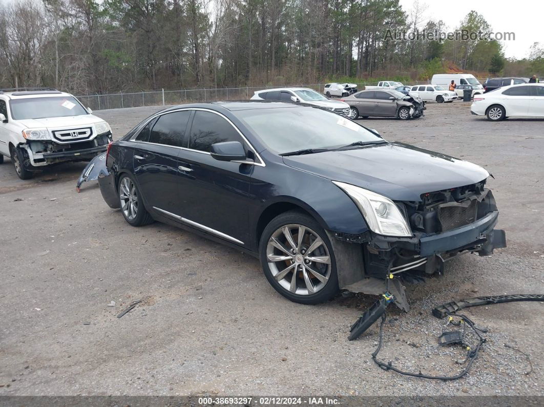 2013 Cadillac Xts Luxury Navy vin: 2G61P5S38D9183411