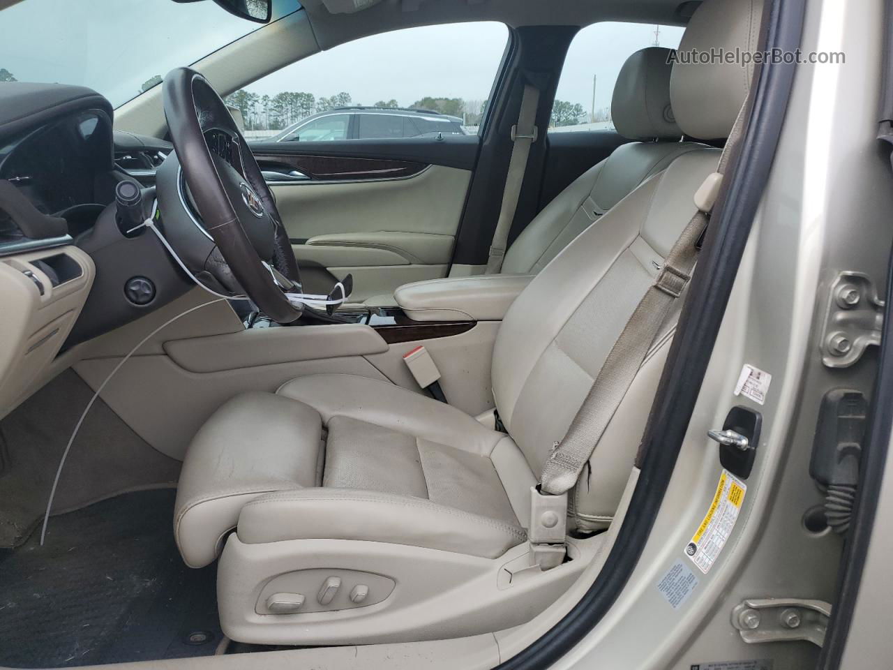 2013 Cadillac Xts Luxury Collection Золотой vin: 2G61P5S38D9221137