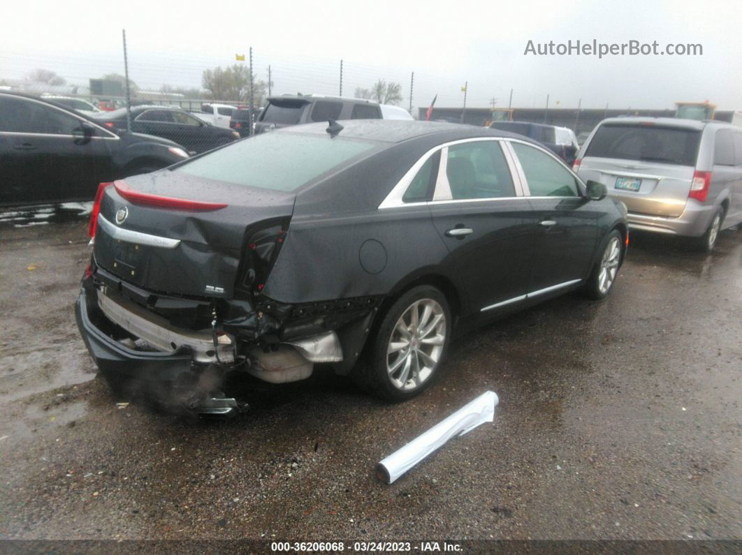 2013 Cadillac Xts Luxury Black vin: 2G61P5S39D9106482