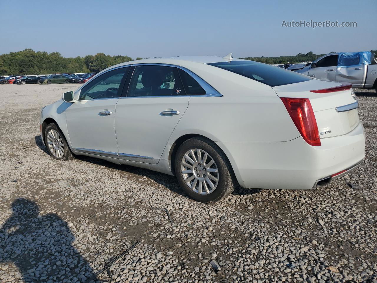 2013 Cadillac Xts Luxury Collection Белый vin: 2G61P5S39D9113173