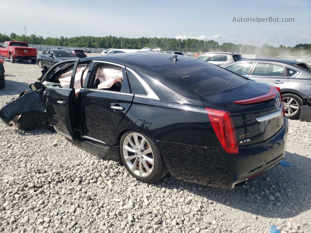 2013 Cadillac Xts Luxury Collection Black vin: 2G61P5S39D9115828