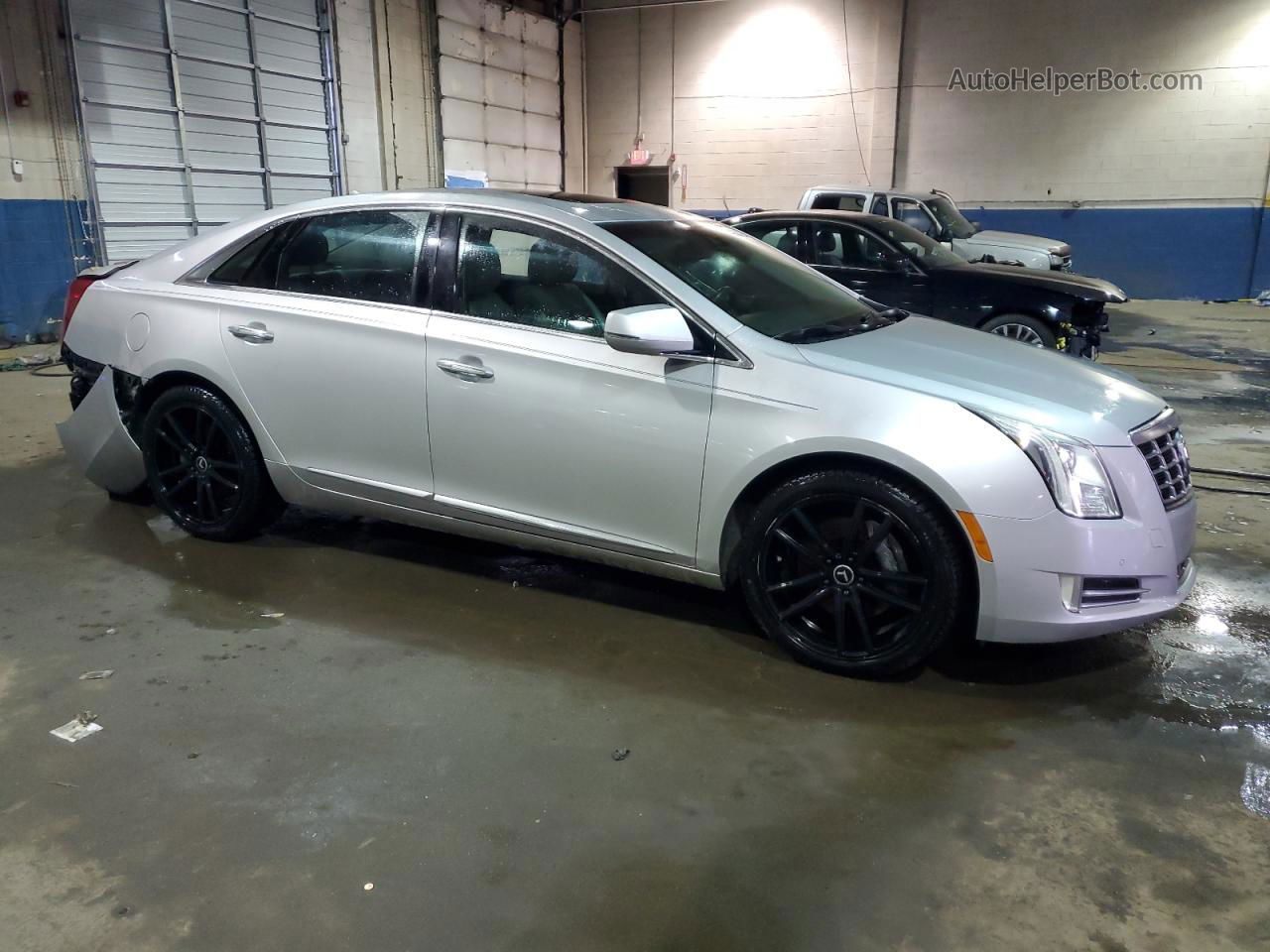 2013 Cadillac Xts Luxury Collection Silver vin: 2G61P5S39D9137778