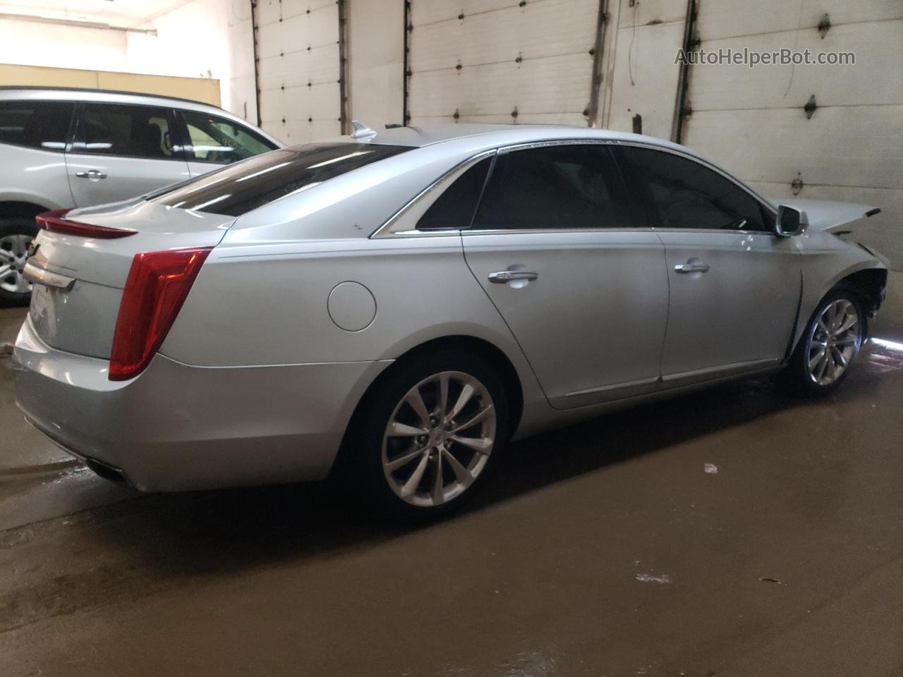 2013 Cadillac Xts Luxury Collection Silver vin: 2G61P5S39D9147453
