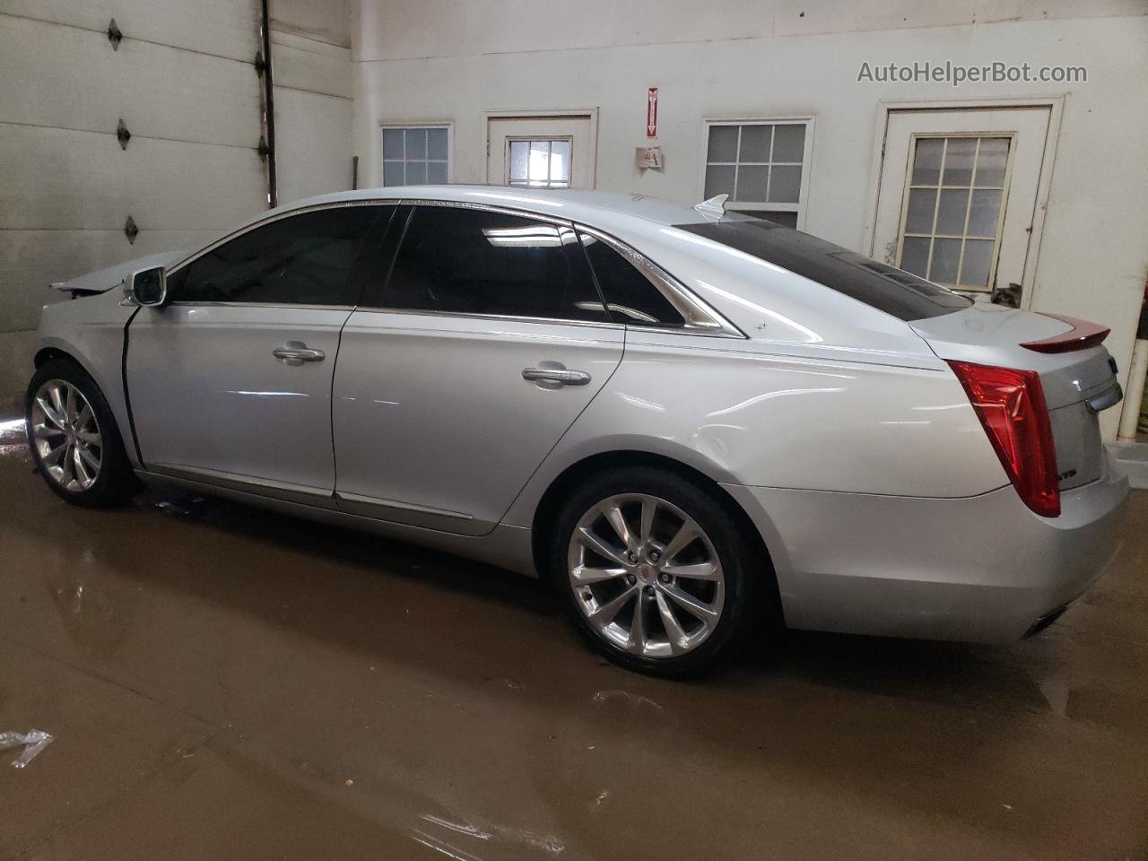 2013 Cadillac Xts Luxury Collection Silver vin: 2G61P5S39D9147453