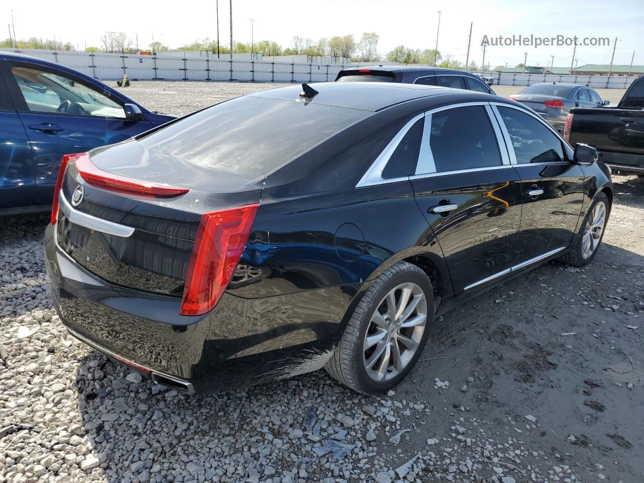 2013 Cadillac Xts Luxury Collection Black vin: 2G61P5S39D9164768