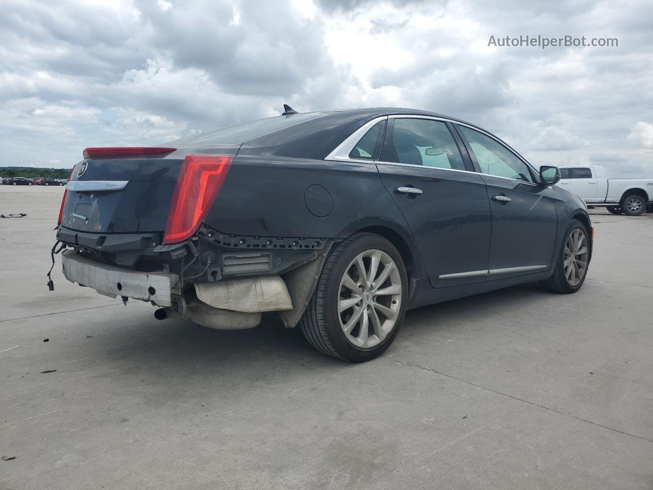 2013 Cadillac Xts Luxury Collection Black vin: 2G61P5S3XD9100996
