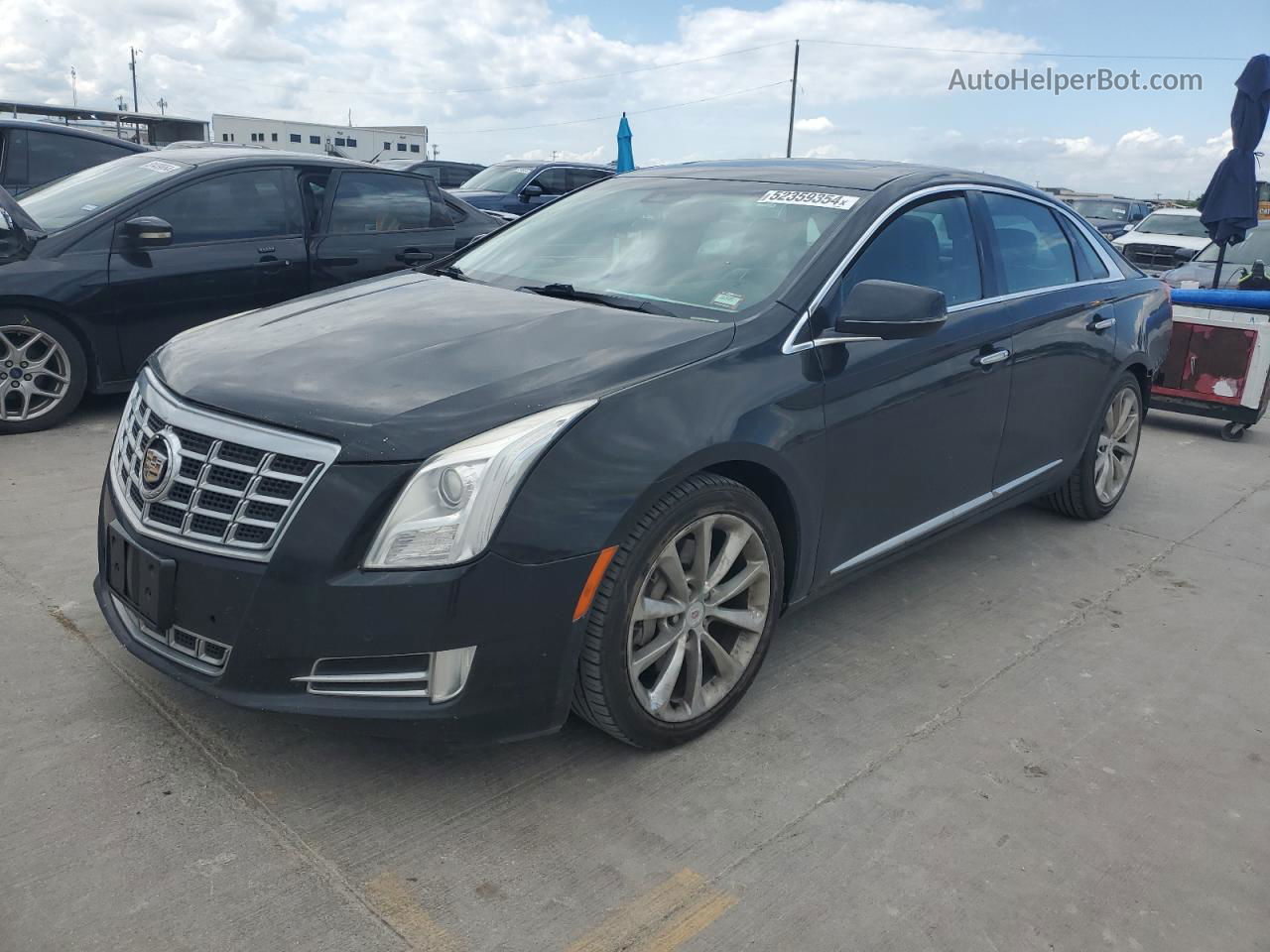 2013 Cadillac Xts Luxury Collection Black vin: 2G61P5S3XD9100996