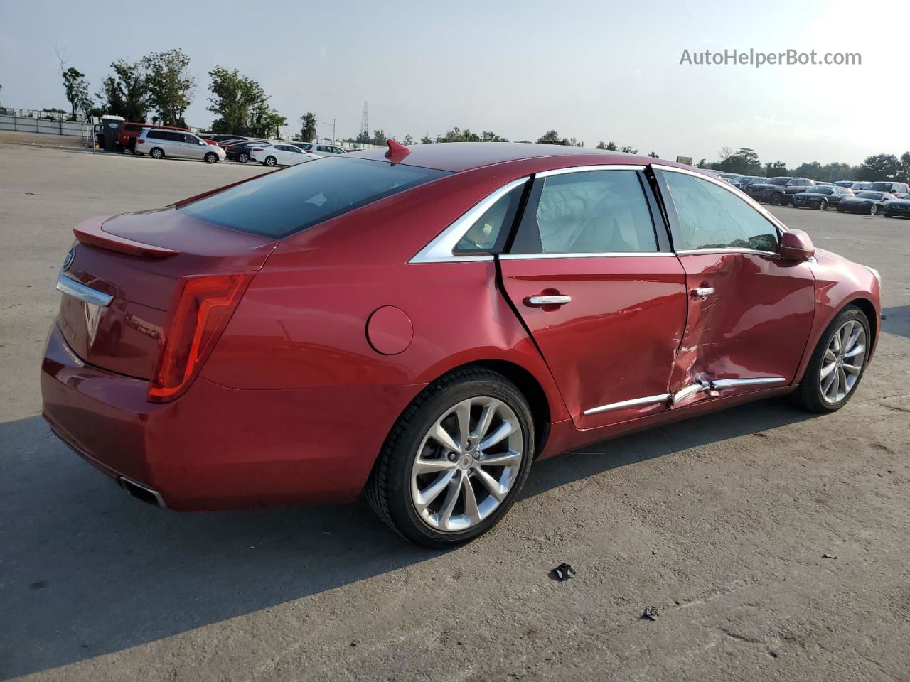 2013 Cadillac Xts Luxury Collection Бордовый vin: 2G61P5S3XD9115725