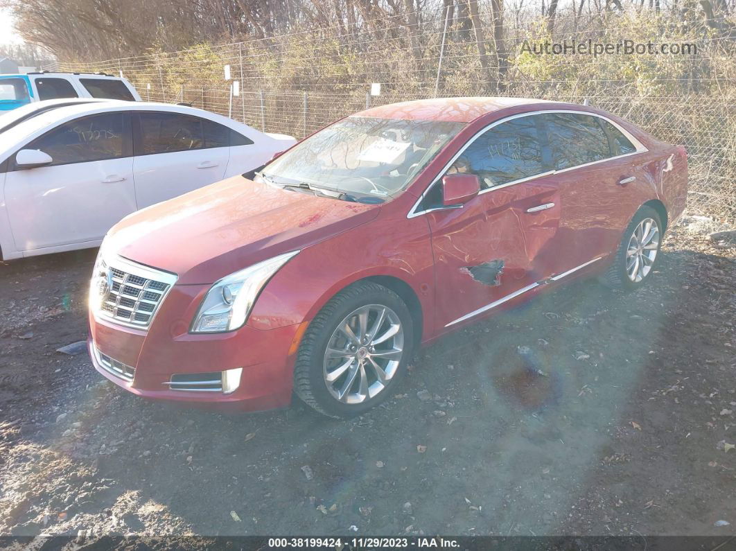 2013 Cadillac Xts Luxury Red vin: 2G61P5S3XD9128605