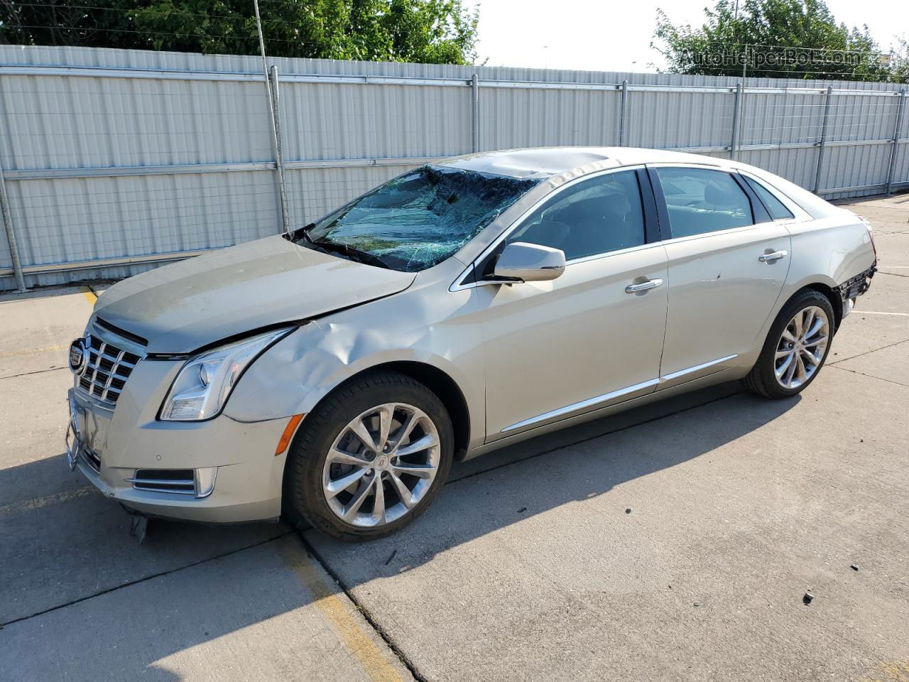 2013 Cadillac Xts Luxury Collection Beige vin: 2G61P5S3XD9146456