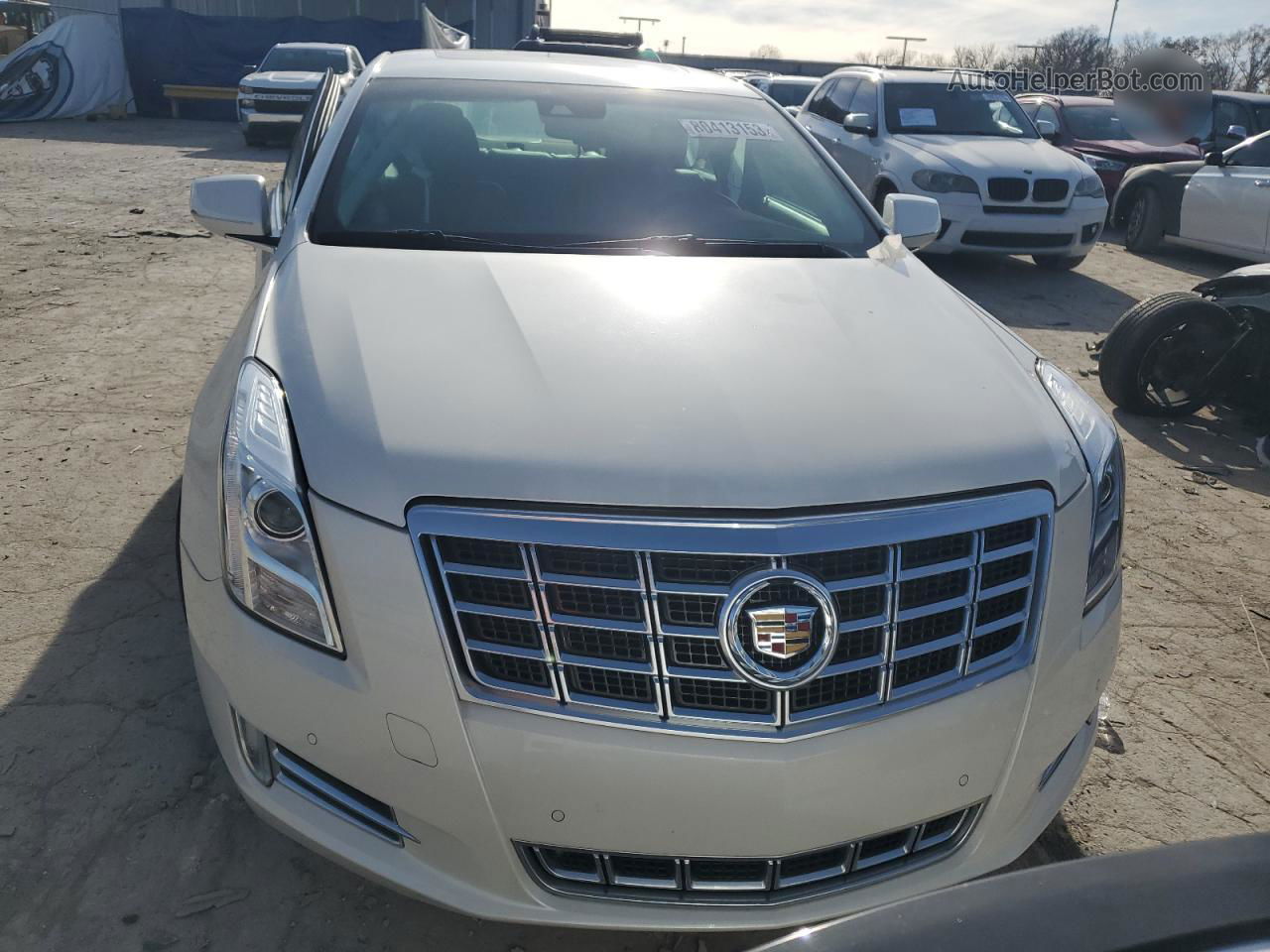 2013 Cadillac Xts Luxury Collection Кремовый vin: 2G61P5S3XD9150894