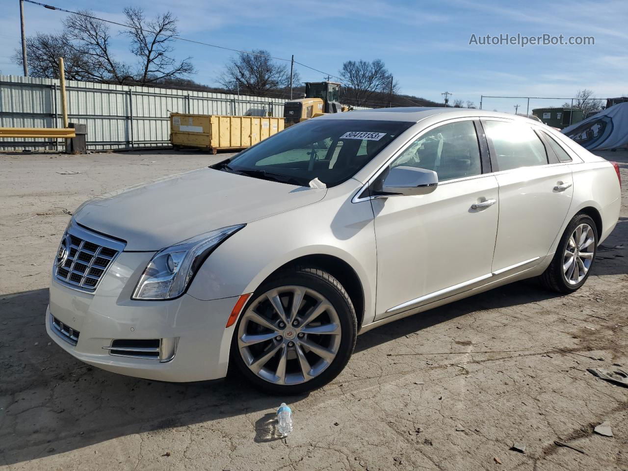 2013 Cadillac Xts Luxury Collection Кремовый vin: 2G61P5S3XD9150894