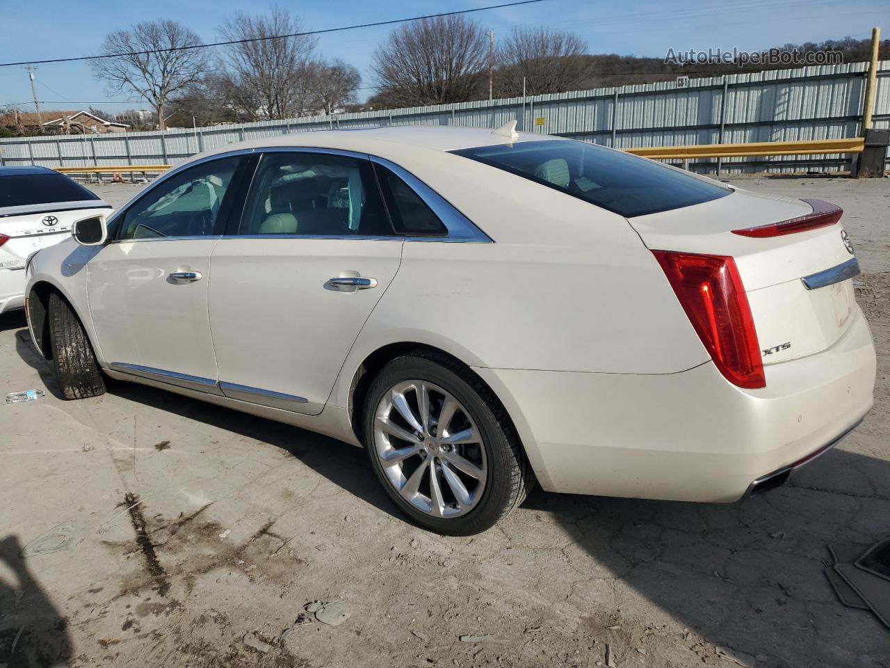 2013 Cadillac Xts Luxury Collection Кремовый vin: 2G61P5S3XD9150894