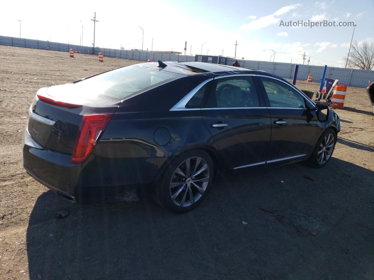 2013 Cadillac Xts Luxury Collection Blue vin: 2G61P5S3XD9206199