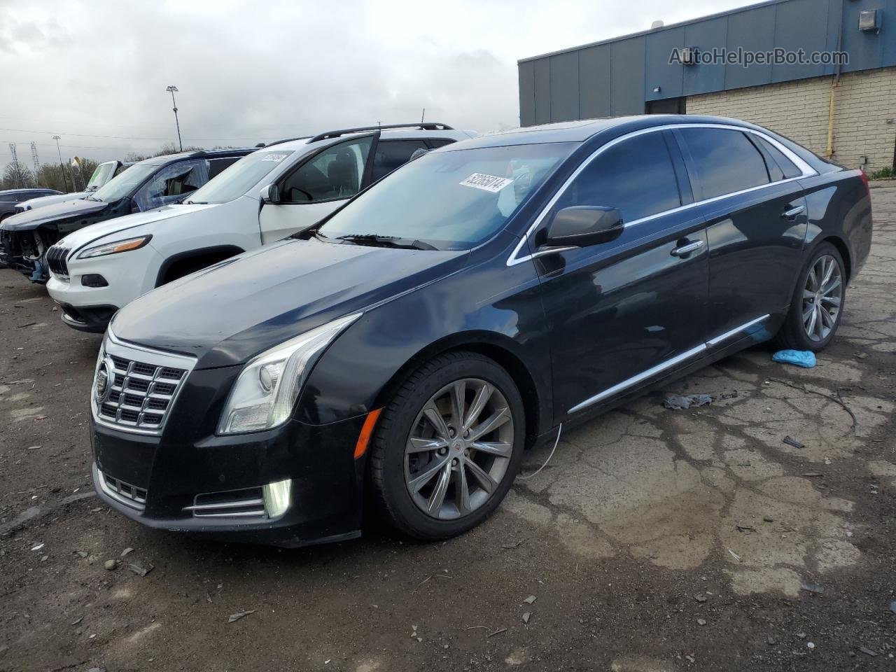 2013 Cadillac Xts Luxury Collection Black vin: 2G61P5S3XD9209538