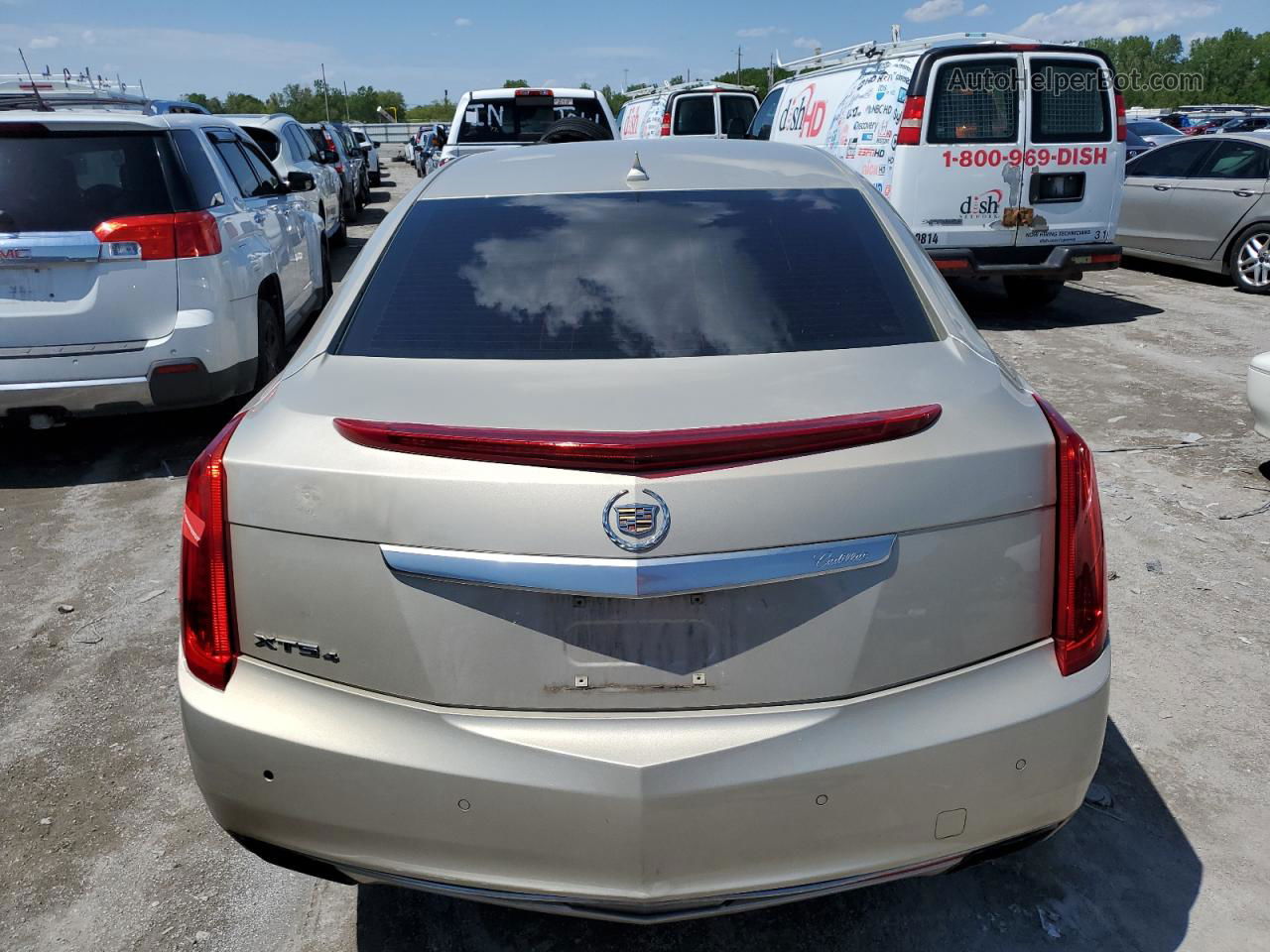 2013 Cadillac Xts Luxury Collection Gold vin: 2G61R5S30D9220428