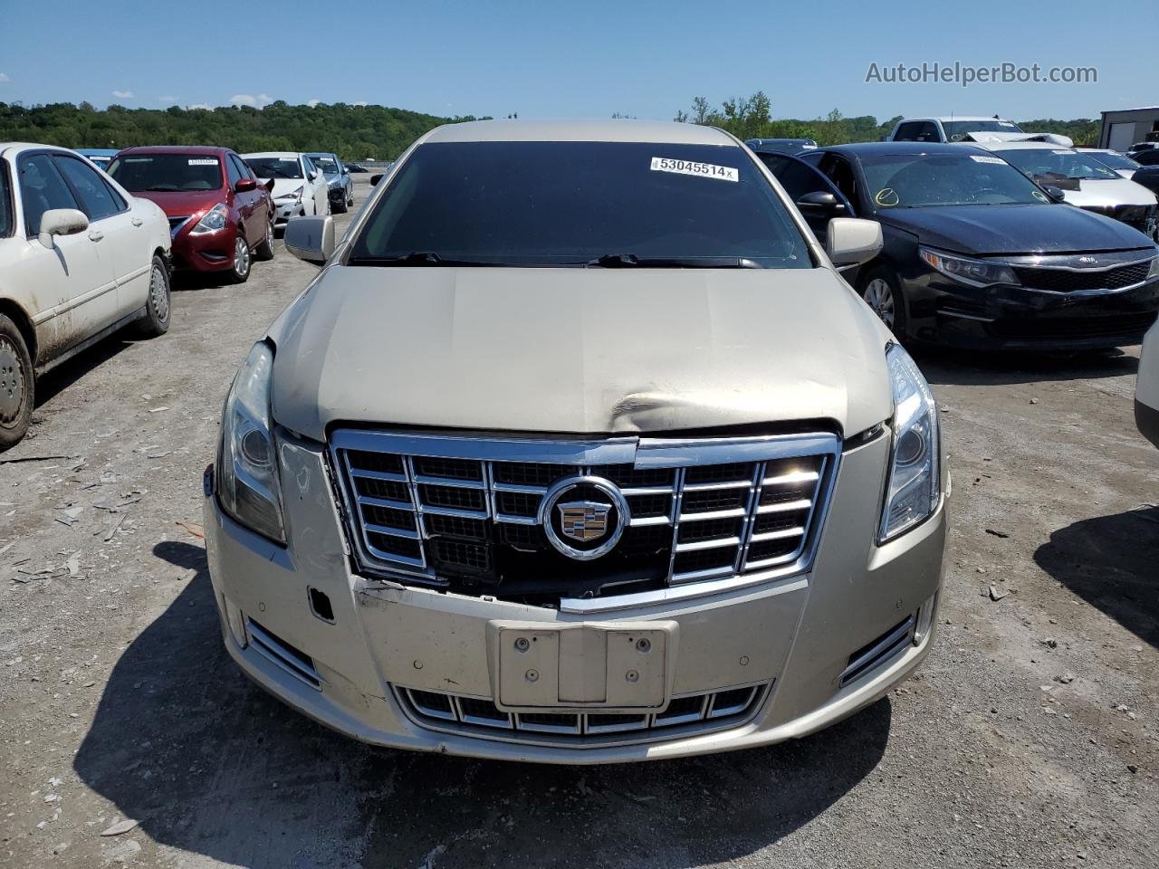 2013 Cadillac Xts Luxury Collection Gold vin: 2G61R5S30D9220428