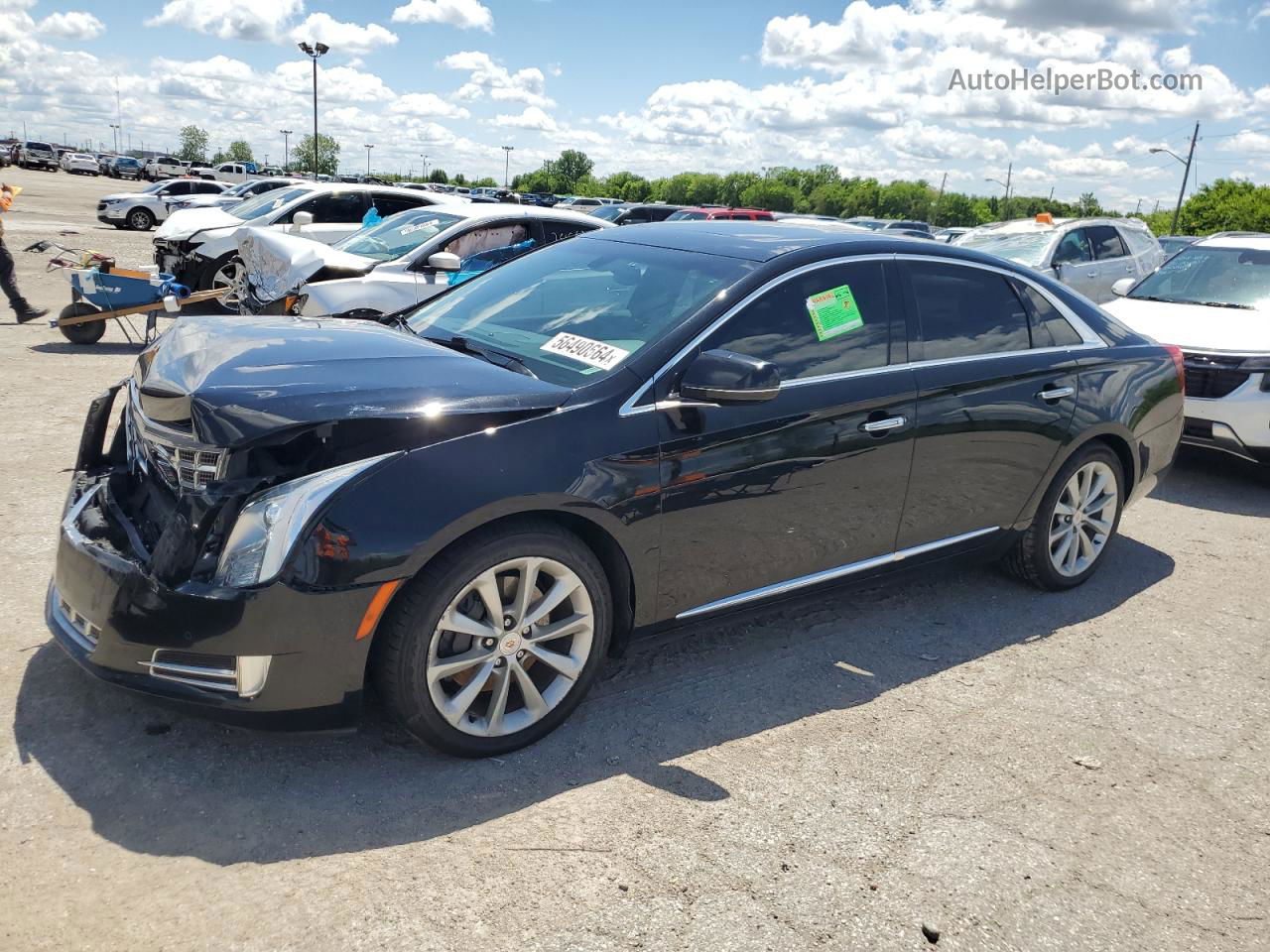 2013 Cadillac Xts Luxury Collection Black vin: 2G61R5S31D9240929