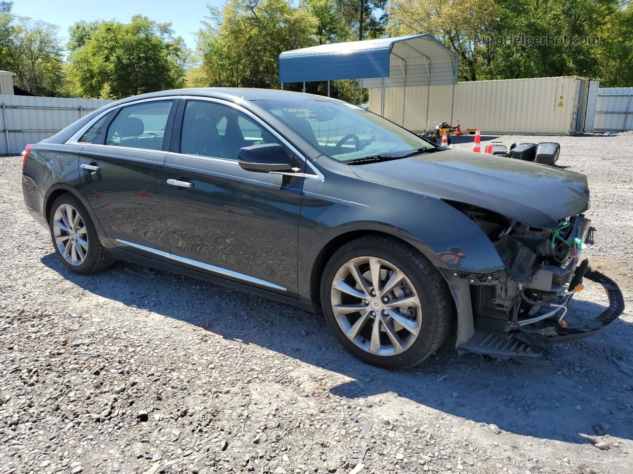 2013 Cadillac Xts Luxury Collection Gray vin: 2G61R5S32D9102803